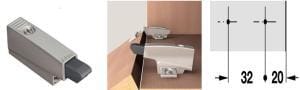 Blum Blumotion demper, recht model